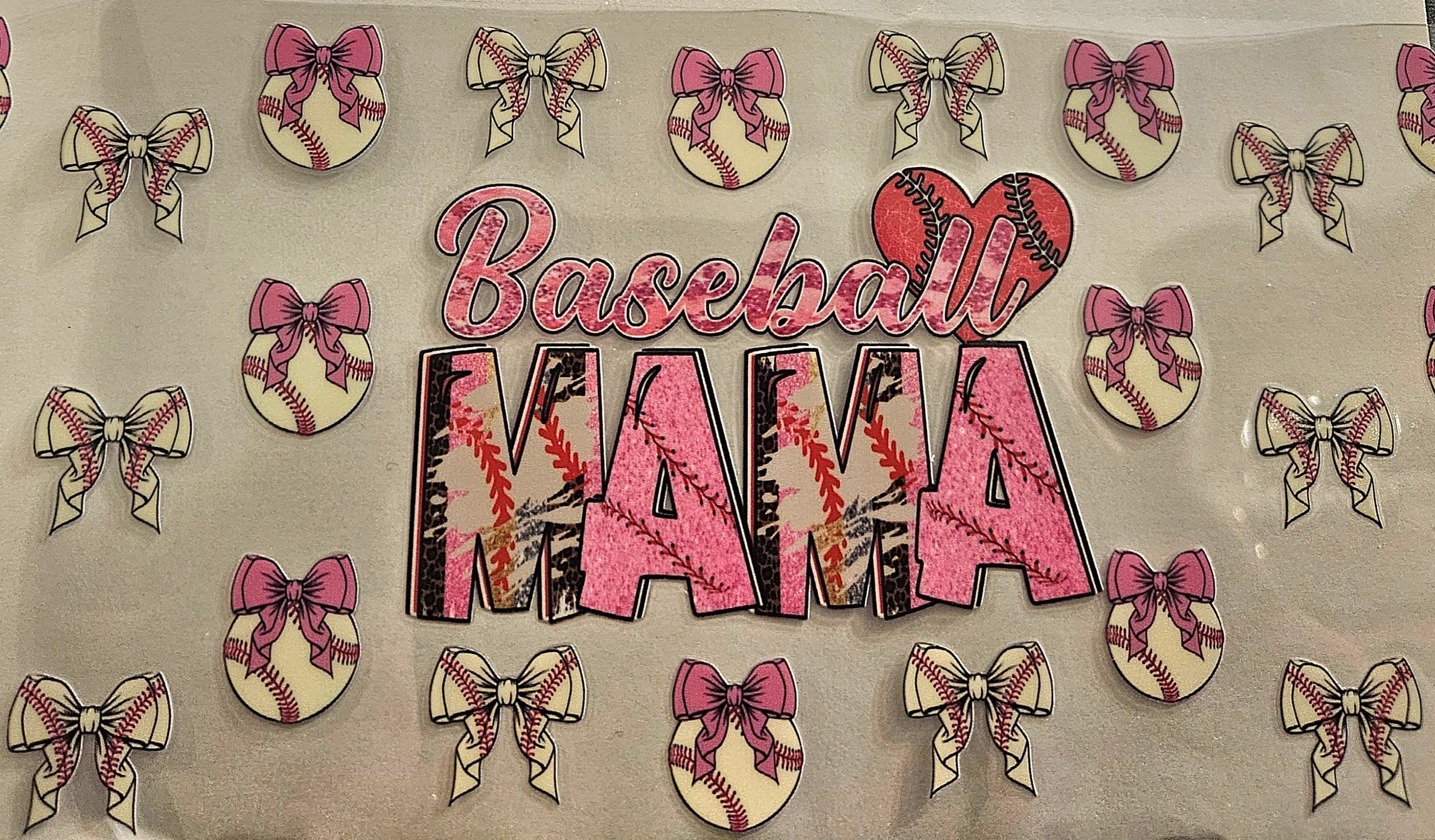 Cup Wrap- Baseball Mama