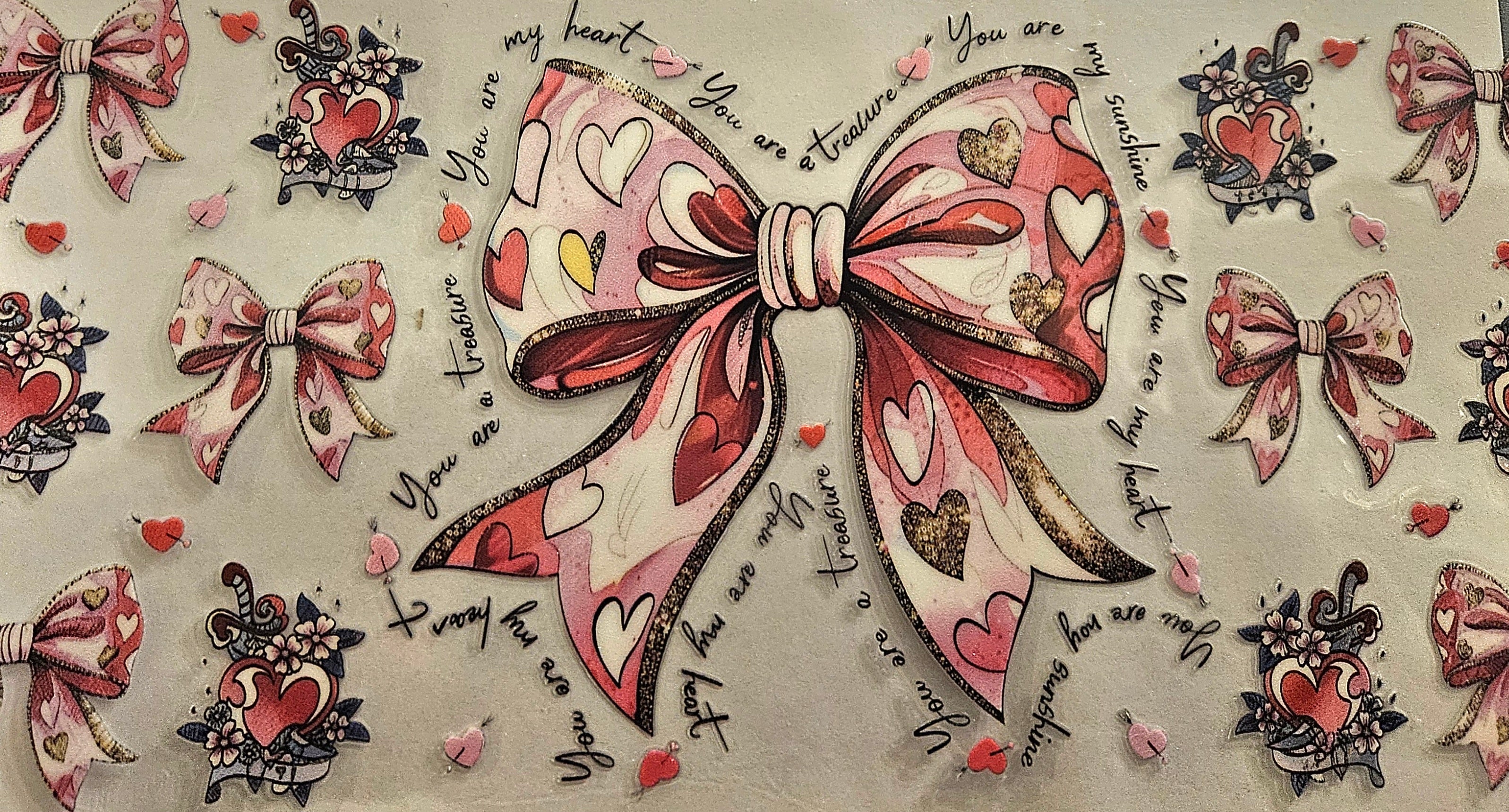 Cup Wrap-Bow