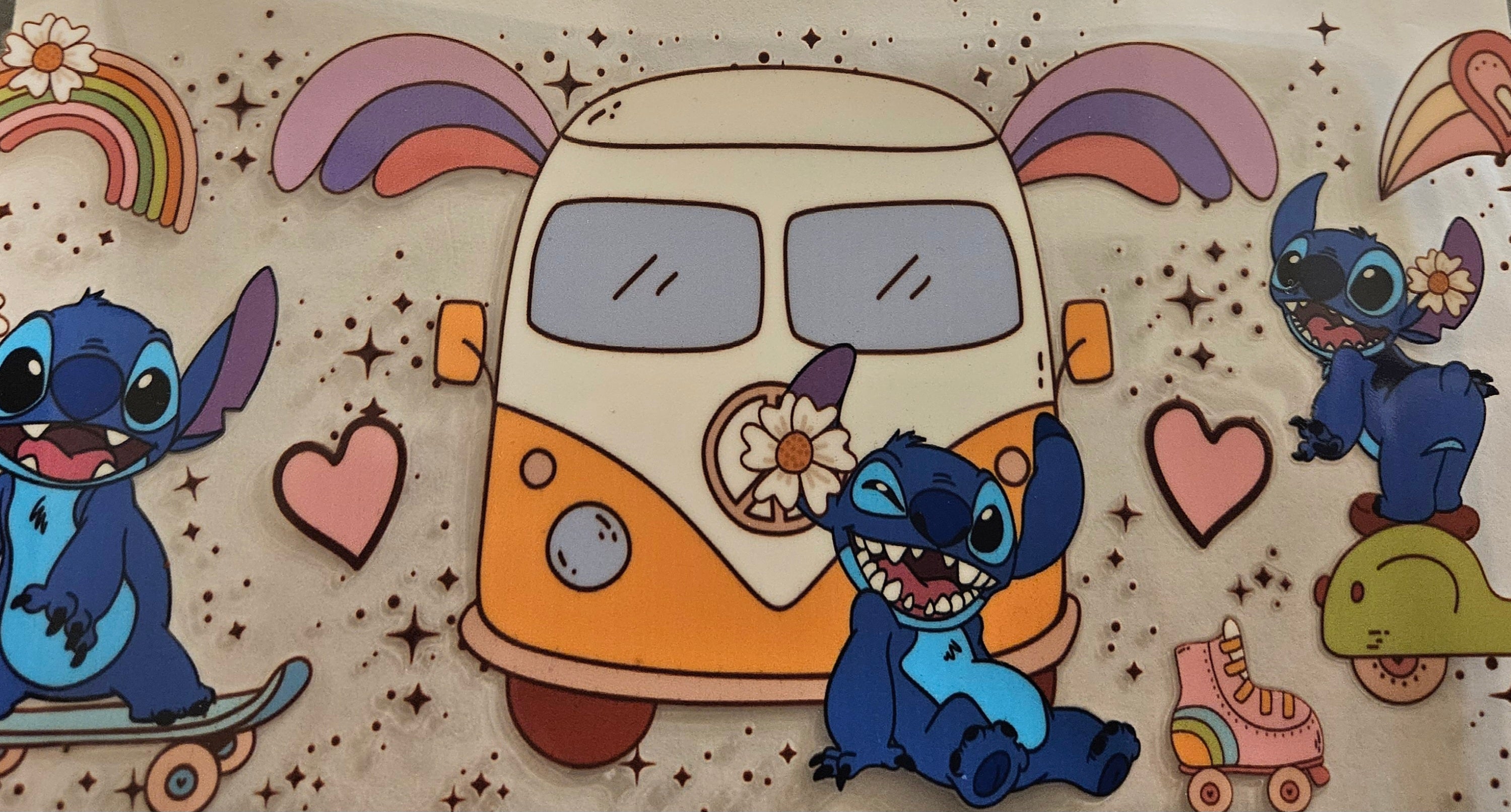 Cup Wrap-Stitch Van