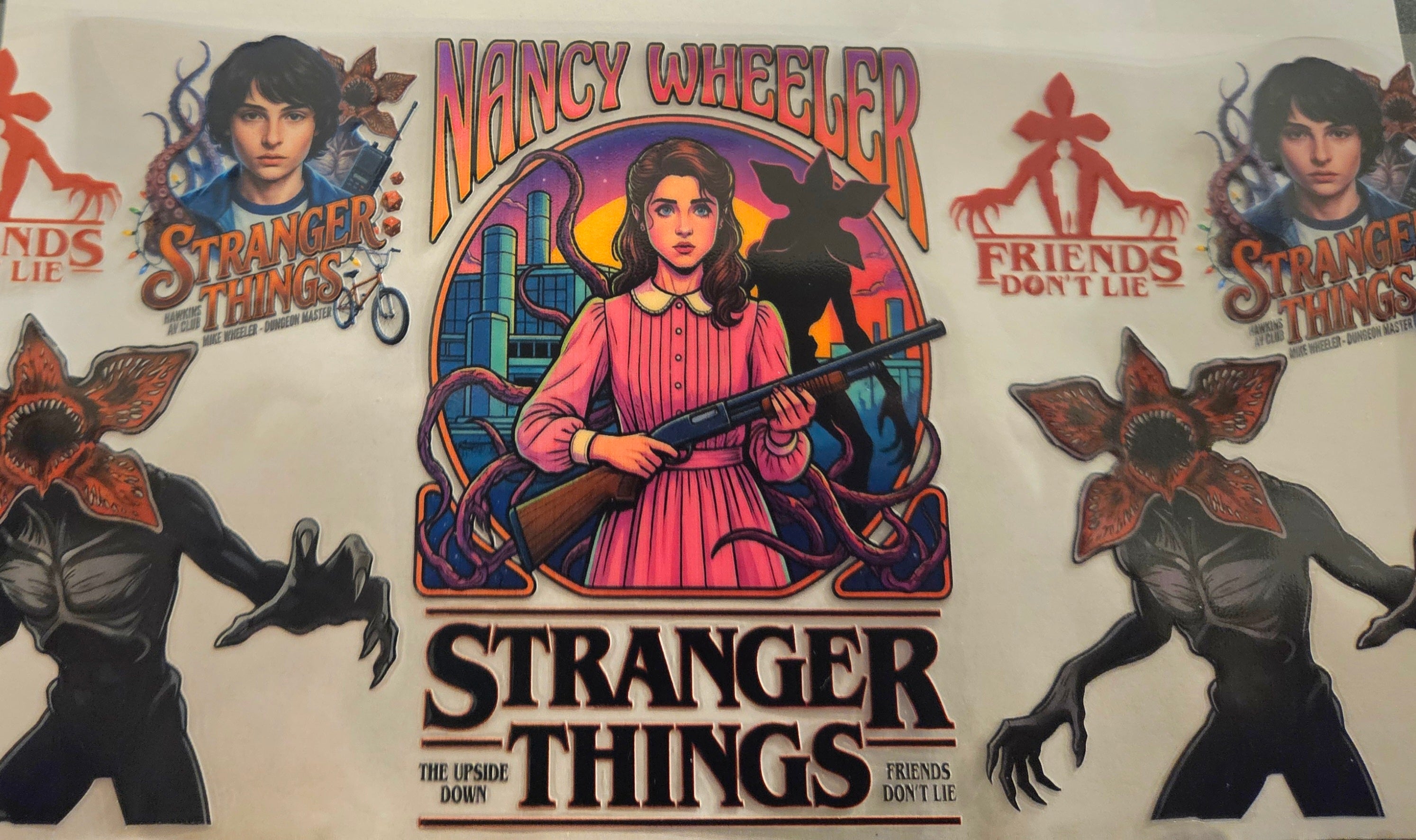 Cup Wrap-Stranger Things