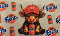 Cup Wrap-Highland Cow Fanta