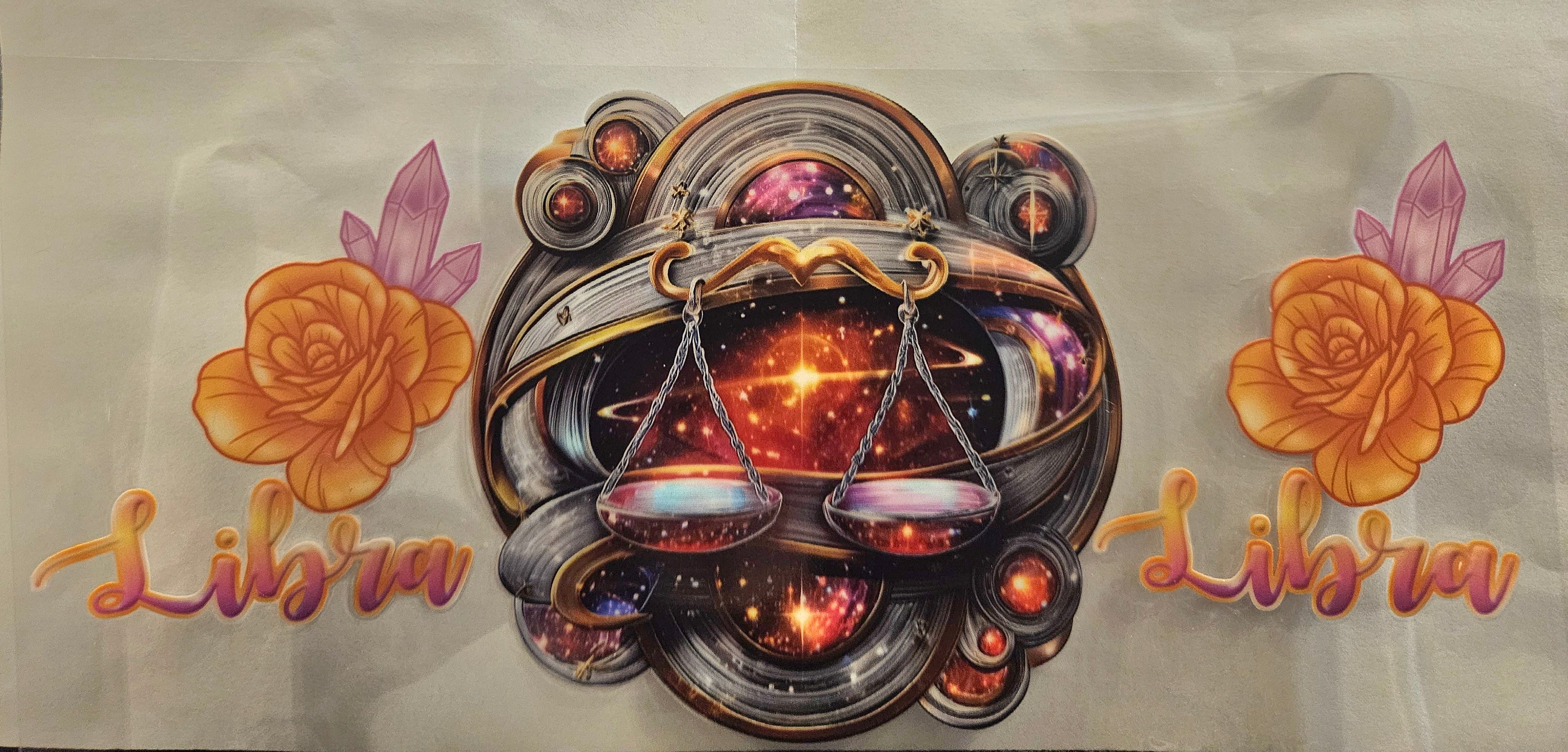 Cup Wrap-Libra Sign