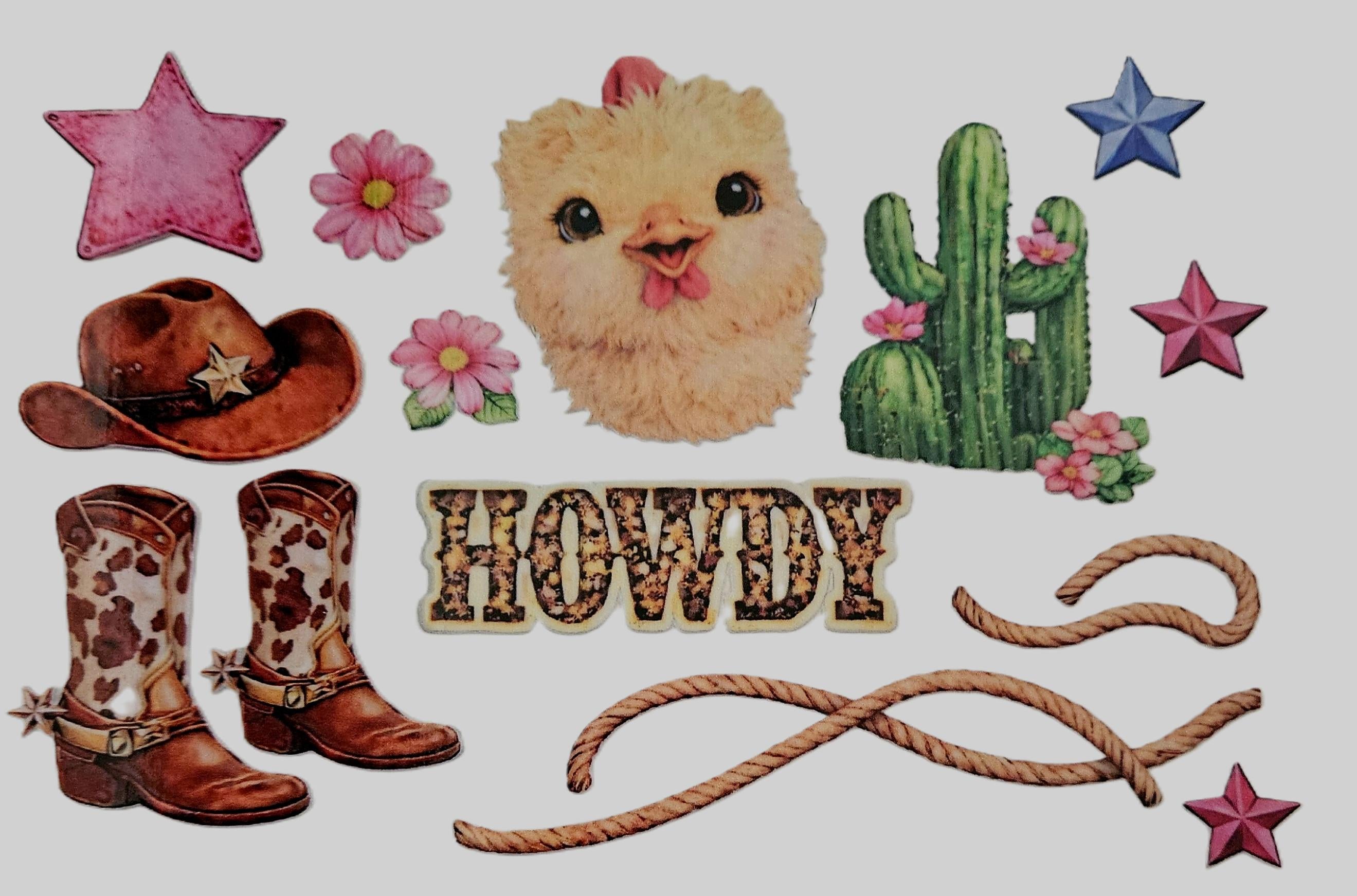 Cup Wrap- Howdy Chic