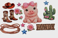 Cup Wrap-Howdy Pig