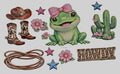 Cup Wrap- Princess Western Frog