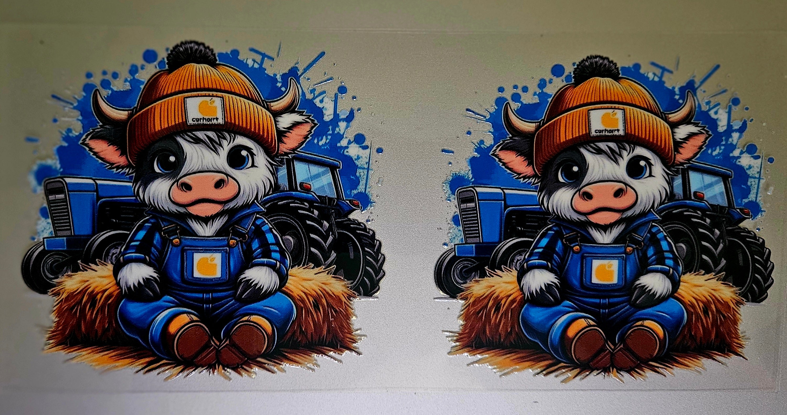 Cup Wrap- Carhart Cow