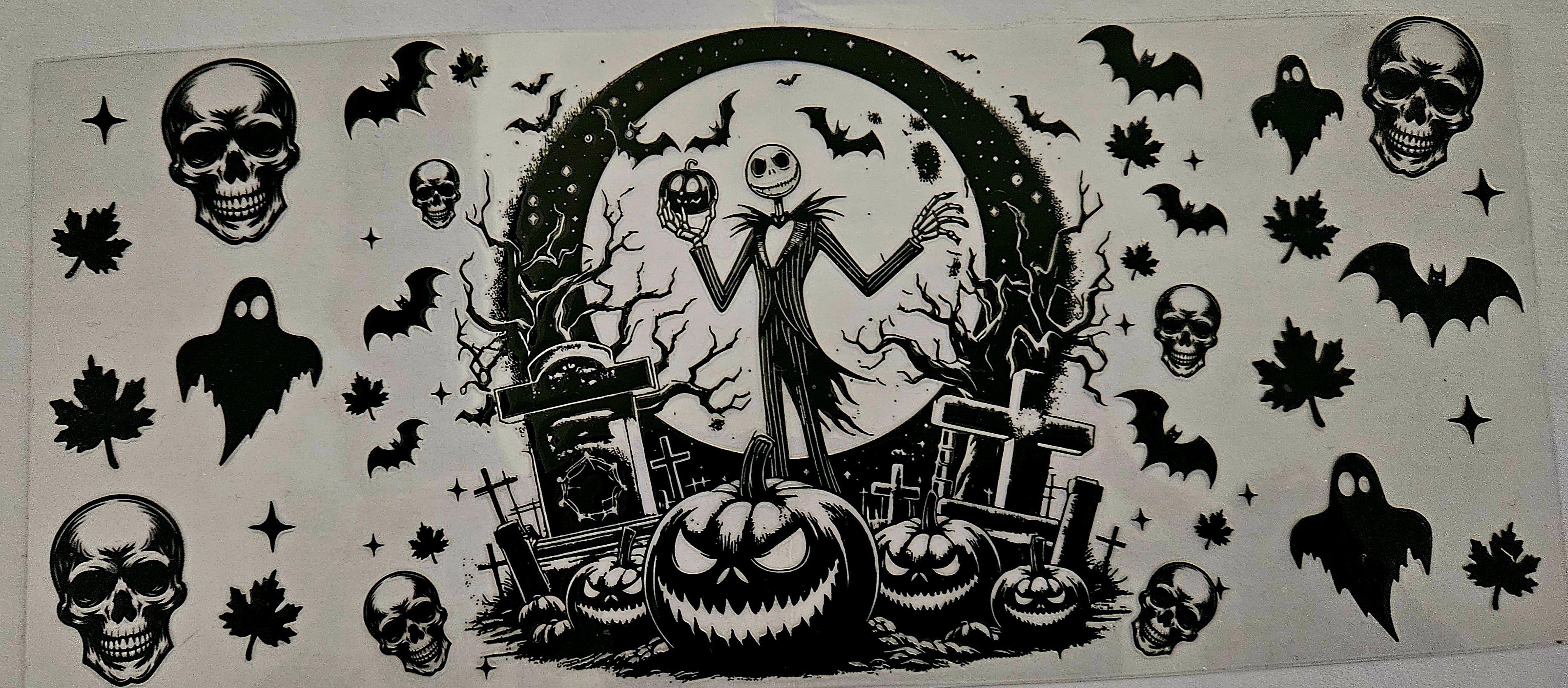 Cup Wraps-Jack Skellington