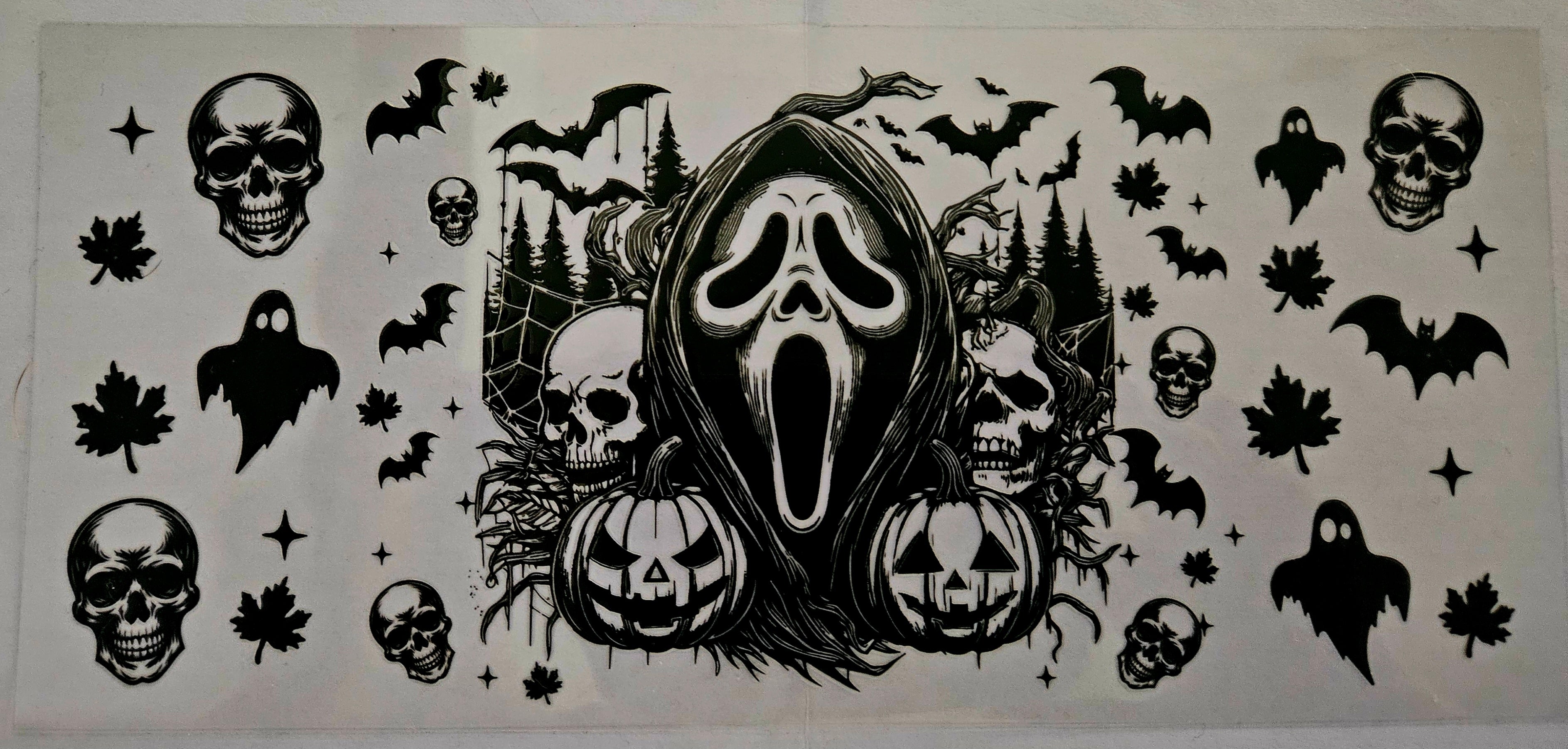 Cup Wrap-Ghoseface