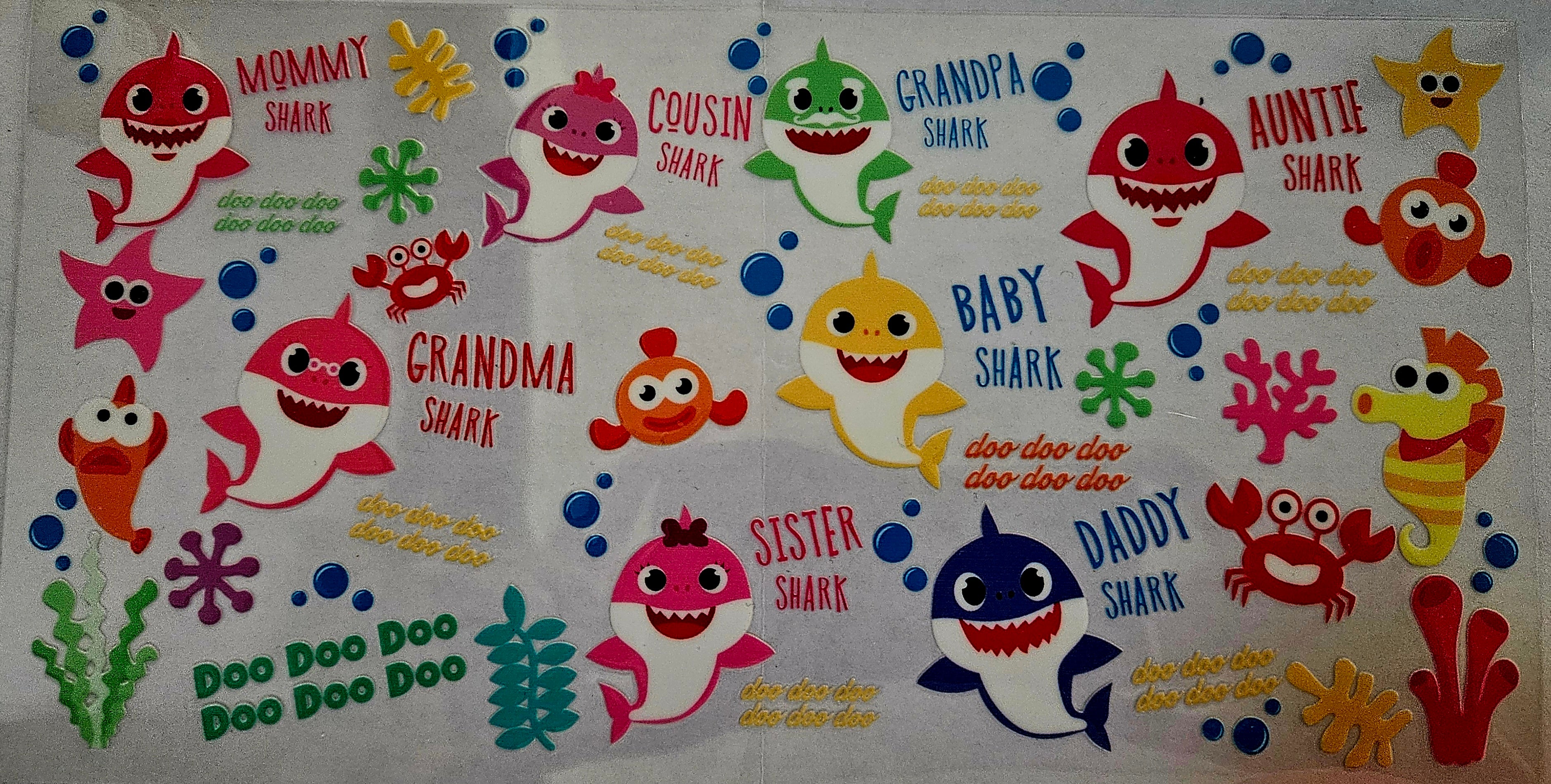 Cup Wrap-Baby Shark