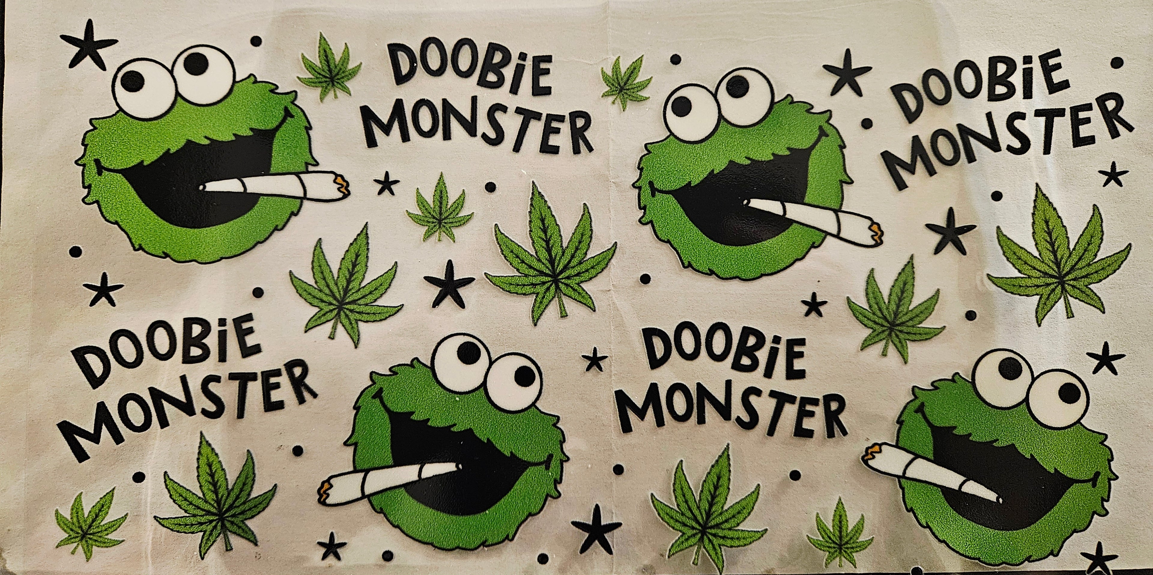 Cup Wrap -Doobie Monster