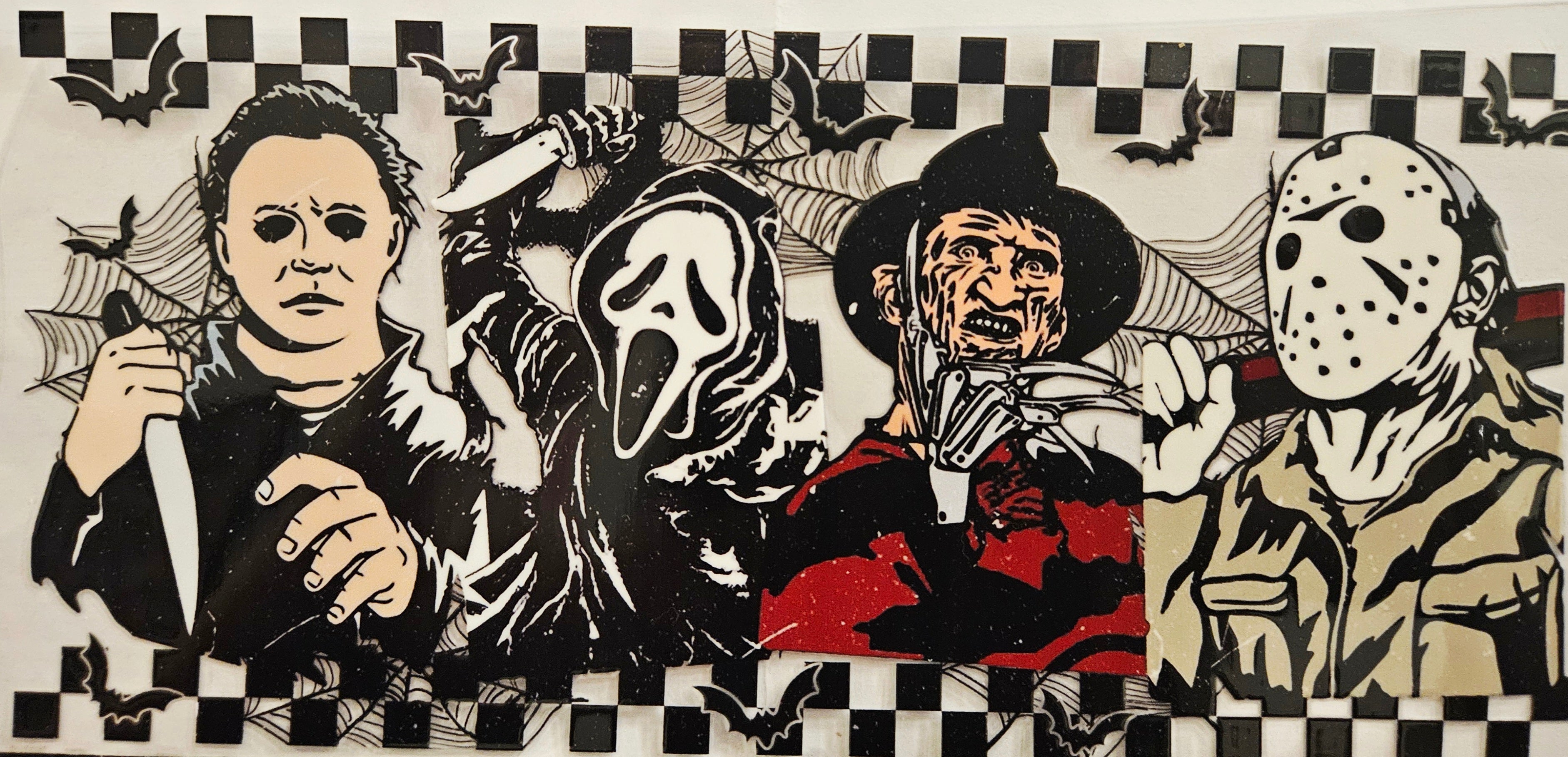 Cup Wrap -Horror Guys